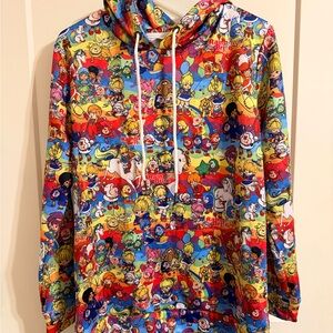 All over print  rainbow brite Cartoon Hoodie